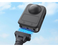 Puluz Silikonowe etui z osłoną obiektywu do DJI Osmo 360 (Czarne) - 1508875 - zdjęcie 4